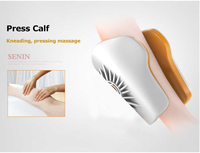 NINGDECRIUS électrique 3D roulant pied mollet masseur de tissus profonds Shiatsu pétrissage chaleur masseur de pieds