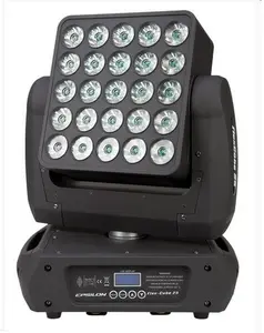 LED RGBW 25X10W Matrix Ring Color Stage Beam Moving Head Light Disco DJ Lights for Show Event