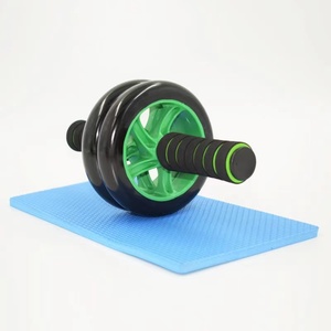 Rueda Abdominal Silenciosa Antideslizante con Tapete, Núcleo de Acero EVA, Entrenamiento de Fuerza Muscular, Equipo de Ejercicio para Gimnasio en Casa - Product Image 3
