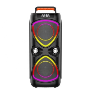 Altavoz Portátil ABS4219 de Alta Calidad con Sonido Envolvente y Luces RGB para <span class=keywords><strong>Karaoke</strong></span> y Reproductor de MP3, Ideal para Fiestas al Aire Libre - Product Image 1