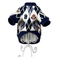 Vêtements pour petits chiens - Nouveau style automne-hiver, ensemble de vêtements en polaire chaud et confortable à col rond pour Teddy Bear