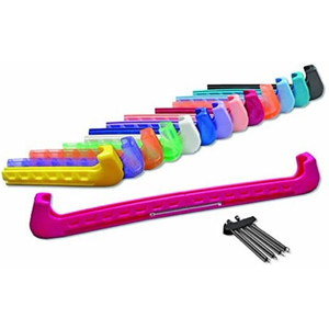 Protections de lames de patins <span class=keywords><strong>à</strong></span> <span class=keywords><strong>glace</strong></span> professionnelles en deux parties, réglables et marchables, pour patins de hockey et de patinage artistique - Product Image 1