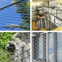 Filet de protection en acier inoxydable 304 pour machines minières, support de tunnel minier, isolation, flexible, extensible, modèle tissé