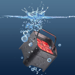 Impermeabile S4 Mini <span class=keywords><strong>Par</strong></span> IP65 4*18w RGBWA + UV Led senza fili con illuminazione a batteria senza fili Dmx telecomando App Dj Wedding Light - Product Image 5