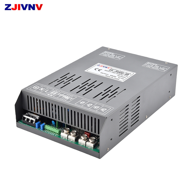 Mini 3000W Switching Power Supply Input 220vac Output 220VDC 13.6A Analog Signl Control 0-5V SMPS PSU Converter ZJIVNV ZX-3000