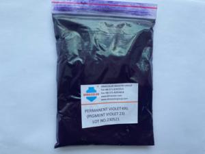 Tintes químicos orgánicos Violeta permanente <span class=keywords><strong>Krls</strong></span> Pigmento Violeta 23 para base solvente Tinta de huecograbado Fabricación industrial - Product Image 3