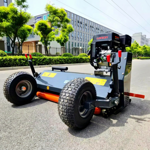 เครื่องตัดหญ้าแบบ ATV ใช้แก๊สโซลีน 15 แรงม้า ได้รับการรับรองมาตรฐาน CE ผลผลิตสูง เหมาะสำหรับหญ้าแห้ง พร้อมมอเตอร์ กล่องเกียร์ ลูกปืน และชิ้นส่วนเกียร์ - Product Image 1