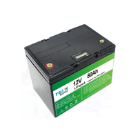 Factory Yilink baterai litium LiFePO4 12V 80ah, baterai untuk mengganti baterai asam timbal