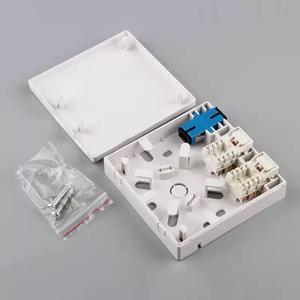 PTO 1F 2-ядерный клеммный блок с 2 Rj45 волоконно-оптической панелью 2 электрических порта SC /SC APC Pigtail и адаптер - Product Image 4