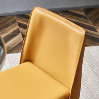 Tabouret de bar haut sans dossier en bois brun pour la maison ou le bureau