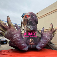 Monstre gonflable effrayant, nouveau design, vampire gonflable, Halloween, décorations d'horreur personnalisées