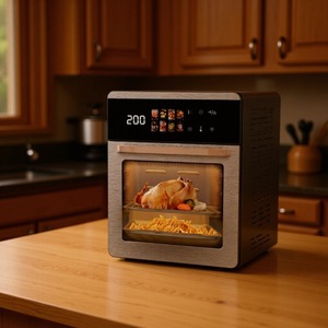 Smart Air Fryer Oven 305x350x396 Multifunctional Electric With Visual Display For Home Use - Product Image 3