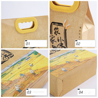 Sacs d'emballage pour riz, sacs écologiques pour farine, sacs multi-grains, sacs pour millet, sacs en papier kraft pour céréales mélangées