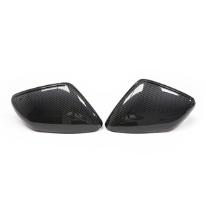Reemplazo de espejos de carbono seco para Porsche 911 992. <span class=keywords><strong>Tycan</strong></span> Exterior Mirrorcaps Carcasa completa de fibra de carbono para espejo - Product Image 6