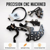 Kit de conversion de levier de frein à pied Sur-Ron Ultra Bee Light Bee X Talaria X3, aluminium anodisé CNC, amélioration de performance pour la course