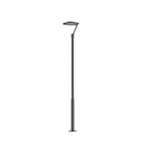 Lámpara de Jardín LED de 15W, Súper Brillante, de Aleación de Aluminio, Impermeable IP66, con Control Remoto y por Aplicación, Regulable, de Estilo Moderno