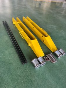Dévidoir de câble à prix d'usine avec rampe de chargement à inclinaison réduite pour un enroulement simple du tambour de câble - Product Image 4
