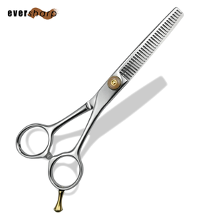 Juego de tijeras de belleza para el cabello Hoja recta con mango de acero y acero inoxidable con punta afilada y Roma para corte de cabello - Product Image 6