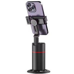Supporto per telefono con tracciamento automatico a 360 gradi di rotazione del corpo con supporto per treppiede di tracciamento per riprese in diretta Streaming - Product Image 4