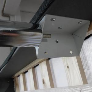 Les derniers designs de meubles de chambre renforcent le cadre de lit à plateforme en bois bases de lit souples en lamelles - Product Image 5