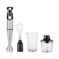 Mini-blender Plus Mixer 4 en 1 Mixeur à main sans fil multifonctionnel 3 pièces jointes Centrifugeuse électrique