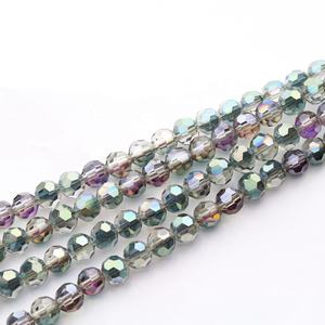 Kristal Glas Kralen 6 810mm Ronde Rondelle Wiel <span class=keywords><strong>2</strong></span> 3 4mm Vierkante Kubus Losse Kralen Facet Spacer Kralen - Product Image 3