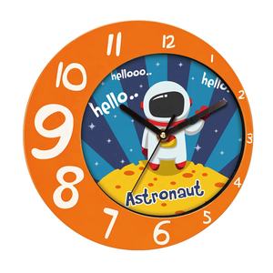 Reloj de pared decorativo de China para niños, cronógrafo nórdico creativo, regalo único, Ideas, promoción barata - Product Image 3