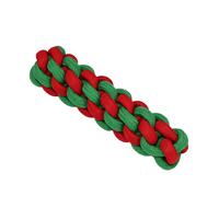 Fabricant de fournitures pour animaux de compagnie Jouets interactifs en coton avec nœuds Jouets à mâcher durables pour chat et chien Jouet pour chien en os avec corde