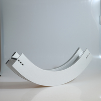 Profils d'extrusion en aluminium anodisé sur mesure de la série 6000 pour la logistique d'entrepôts intelligents avec service de découpe et de pliage