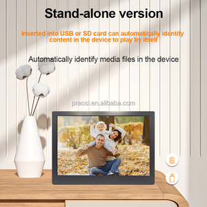 إطار صور رقمي رخيص من البلاستيك ABS مع مستشعر حركة وتشغيل فيديو متكرر، مقاس 13 و13.3 بوصة - Product Image 6