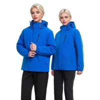 Veste de travail imperméable et respirante pour l'hiver, écologique, pour homme/femme, couleur unie, épaisse et chaude, uniforme d'entreprise personnalisable