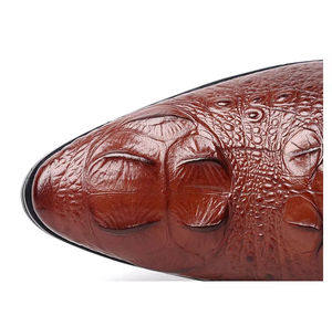 Fast Shipping Men's Formal Business <b>Shoes</b> Slip-On Real Leather <b>Waterproof</b> Breathable Arch Support Office Party High Quality - Product Image 3