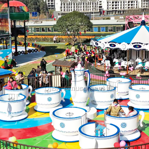 Fairground Attraction Divertissement Parc Équipement Funfair Carnaval Enfants Parc <span class=keywords><strong>D</strong></span>'attractions Tasse À Café Ride - Product Image 4