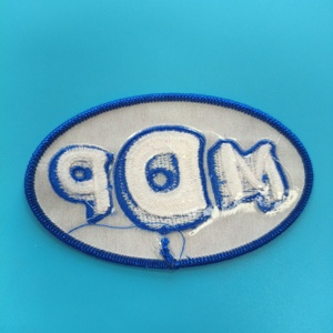 Op maat gemaakte sportclub team geweven geborduurde badge baseball logo strijk-op kleding borduurpatch - Product Image 2