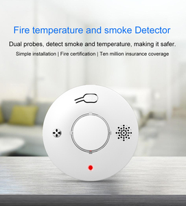 Détecteur <span class=keywords><strong>de</strong></span> <span class=keywords><strong>fumée</strong></span> <span class=keywords><strong>photoélectrique</strong></span> autonome PGST avec détection <span class=keywords><strong>de</strong></span> température et <span class=keywords><strong>de</strong></span> chaleur, alarme anti-sabotage, alimentation DC3.0V, certifié EN14604/UL217, alarme incendie - Product Image 2