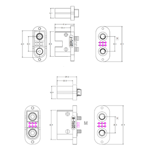 Connecteur de verrouillage QS9U, prise anti-étincelles haute intensité 160A-220A pour trottinette électrique, drone FPV, batterie LiPo UAV - Product Image 5