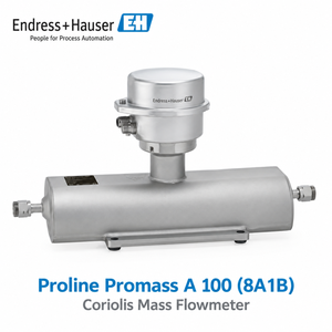 เครื่องวัดมวลคอริโอลิส Endress+Hauser Proline Promass a 100 8A1B แบบ High Low Flow  ทำจากสแตนเลส สำหรับการจ่ายของเหลว/ก๊าซ - Product Image 1