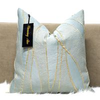 Housse de coussin en Jacquard de luxe de haute qualité, nouveau Design, taie d'oreiller décorative pour canapé