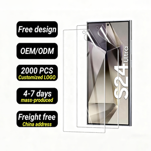 ฟิล์มกันรอยหน้าจอแบบนิ่มไฮโดรเจลซ่อมแซมตัวเองได้สำหรับ <span class=keywords><strong>Samsung</strong></span> <span class=keywords><strong>Galaxy</strong></span> S24 S23 S22 S21 Ultra จากผู้ผลิต - Product Image 1