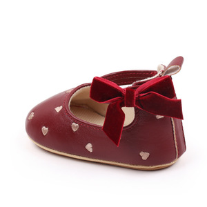 Soft Princess Baby <b>Shoes</b> <b>Hook</b>&loop Newborn Girl Pu Leather <b>Shoes</b> Spring and Summer and Autumn Indoor and Outdoor Walking <b>Shoes</b> - Product Image 6