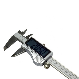 Calibrador Digital Electrónico, Conversión de Pulgadas a Métrico y Fracciones, 0-6 Pulgadas, <span class=keywords><strong>150</strong></span> <span class=keywords><strong>mm</strong></span>, Cuerpo de Acero Inoxidable, Pantalla LCD Extra Grande - Product Image 3