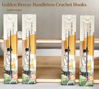Crochet en acier inoxydable portable de haute qualité 2,0 mm pour tricot DIY, ensemble de crochets, logo personnalisé pris en charge, prix direct usine