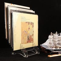 Support de rangement pour disques vinyles en acrylique, support de présentation de CD et d'albums, directement de l'usine