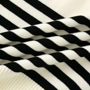 Suéter de Punto a Rayas con Cuello Alto para Adolescentes, Ropa de Punto al por Mayor para Niños - Product Image 5