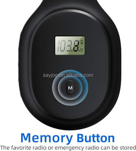 Receptor digital de auriculares de <span class=keywords><strong>radio</strong></span> FM de plástico portátil para interpretación de conferencias Aprendizaje en línea - Product Image 2