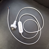 Câble d'interrupteur à minuterie 110V220V, lampe pour plantes, une variété de prises, cordon d'alimentation 3 vitesses en option