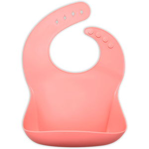 BHD, venta al por mayor, ajuste ajustable, impermeable, juego de babero de silicona suave, sin BPA, desechable, alimentación para niños pequeños, paquete impreso portátil para bebés - Product Image 3