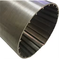 Tubes de filtre de fil de cale de haute précision avec la mini fente Tube d'écran de cale d'acier inoxydable 304 316L