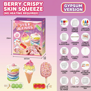 Crispy <b>Squishy</b> Making Kit DIY TPR <b>Stress</b> Relief Fidget Toy Set for Kids 8-13 - Product Image 5