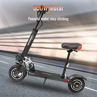 Nouvelle arrivée de scooters électriques à longue portée entrepôt de l'UE 60km 800W 48V 15Ah scooters électriques puissants pliables et rapides à 2 roues pour adultes